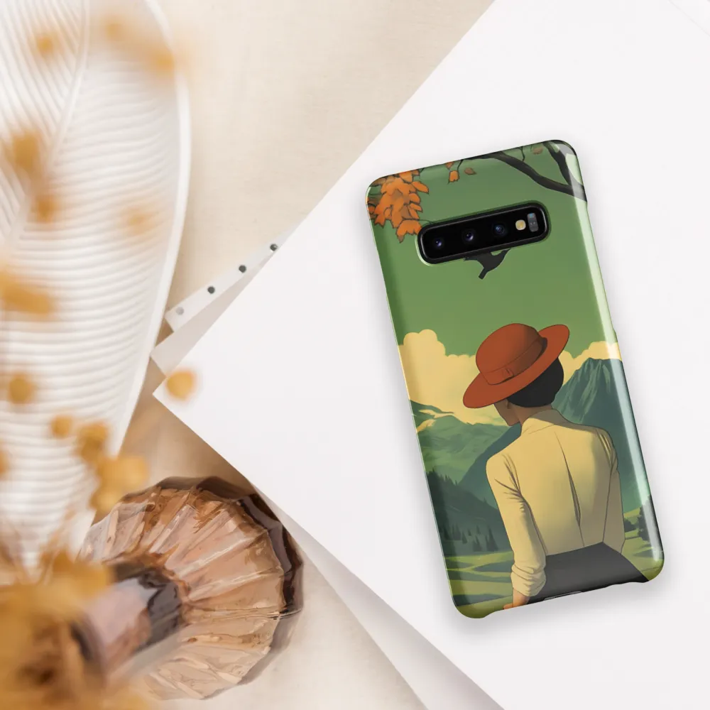 A Moment of Reflection | Phone Case |  S10 Plus | Snap Case | Glossy