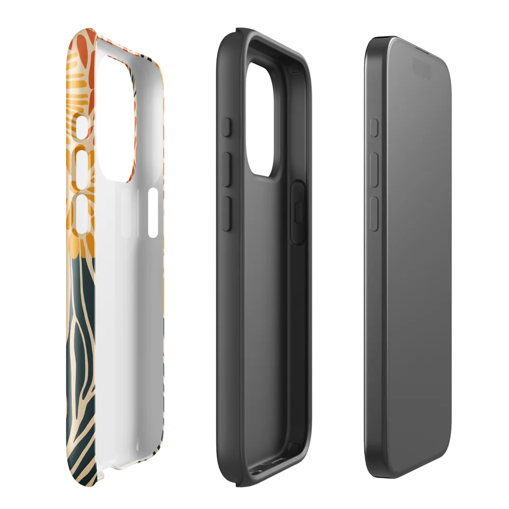 Serenity in Bloom | Phone Case |  15 Pro | Tough Case | Glossy