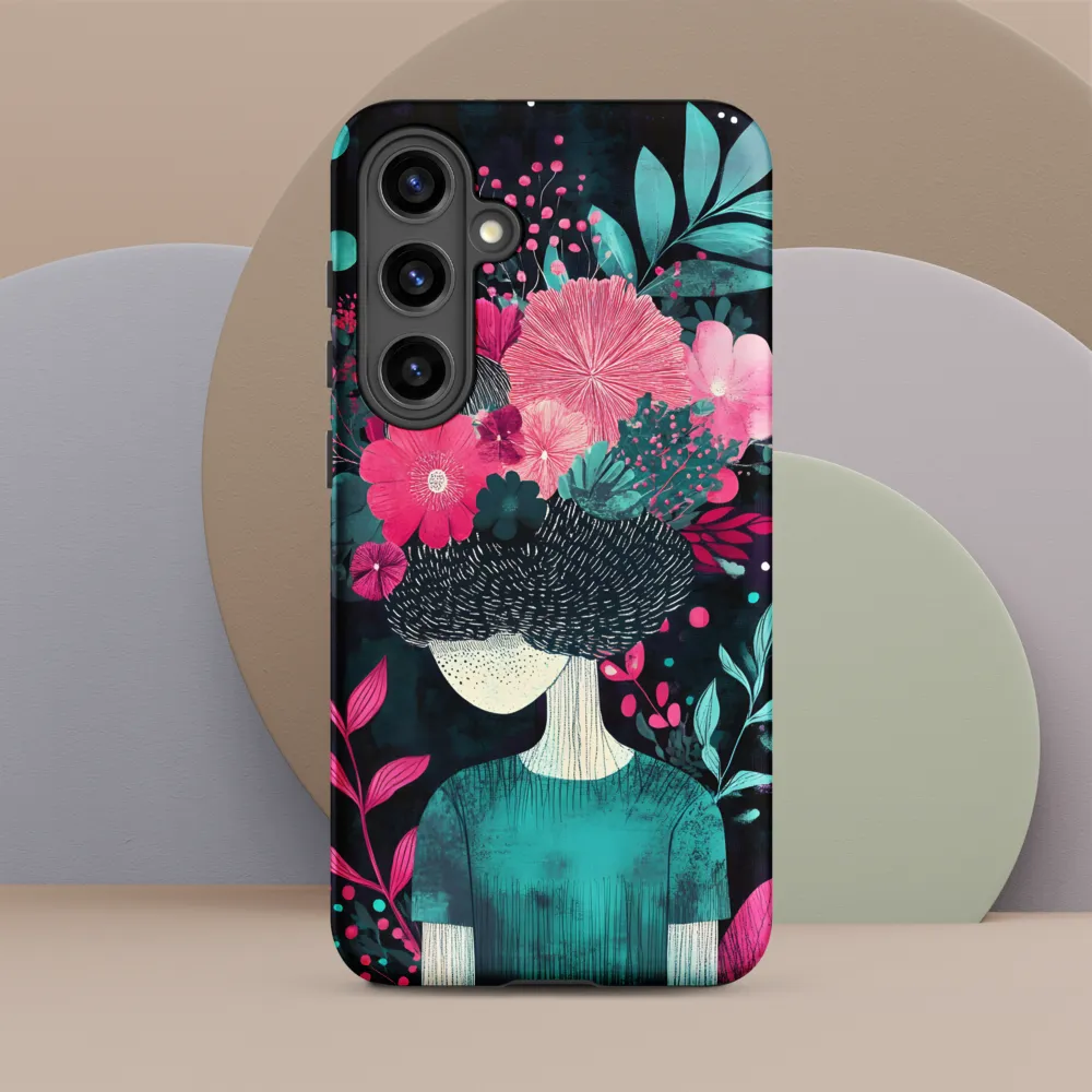 Floral Harmony: A Portrait of Serenity