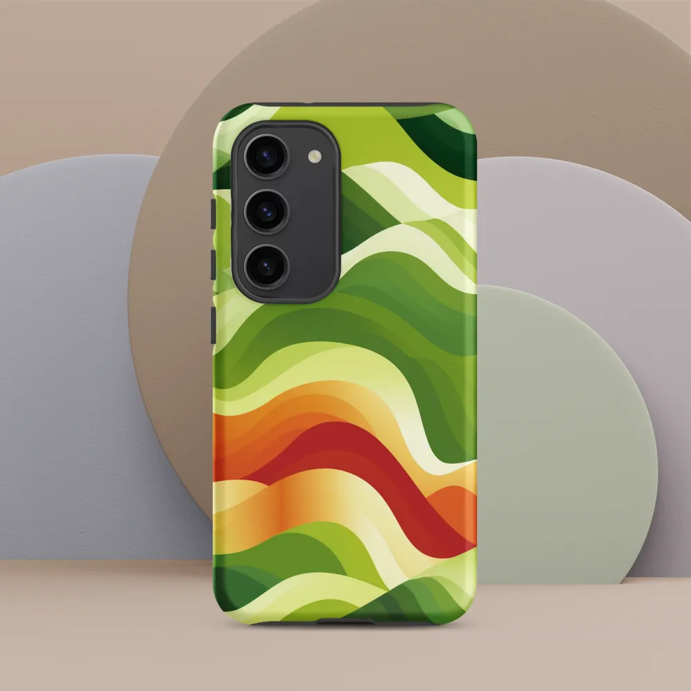Waves of Nature | Phone Case |  S23 | Tough Case | Matte