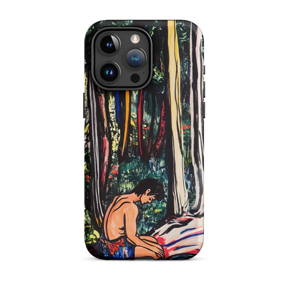 Contemplation in Nature | Phone Case |  15 Pro Max | Tough Case | Matte