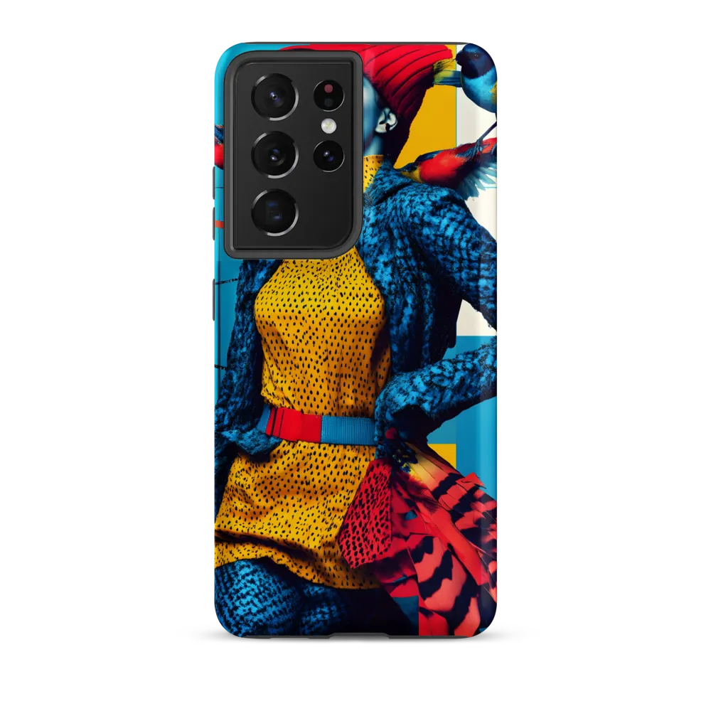 Vibrant Fusion of Nature and Fashion