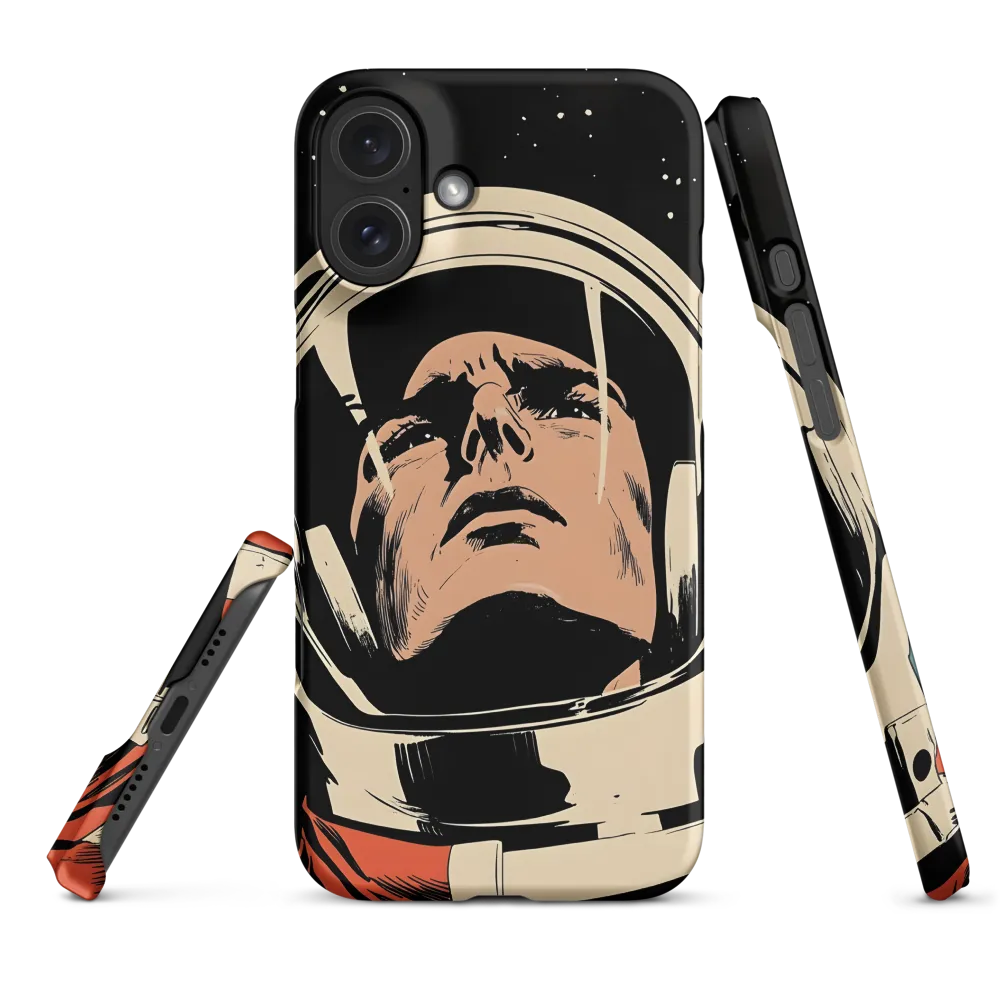 Gaze of the Astronaut | Phone Case |  16 Plus | Snap Case | Matte