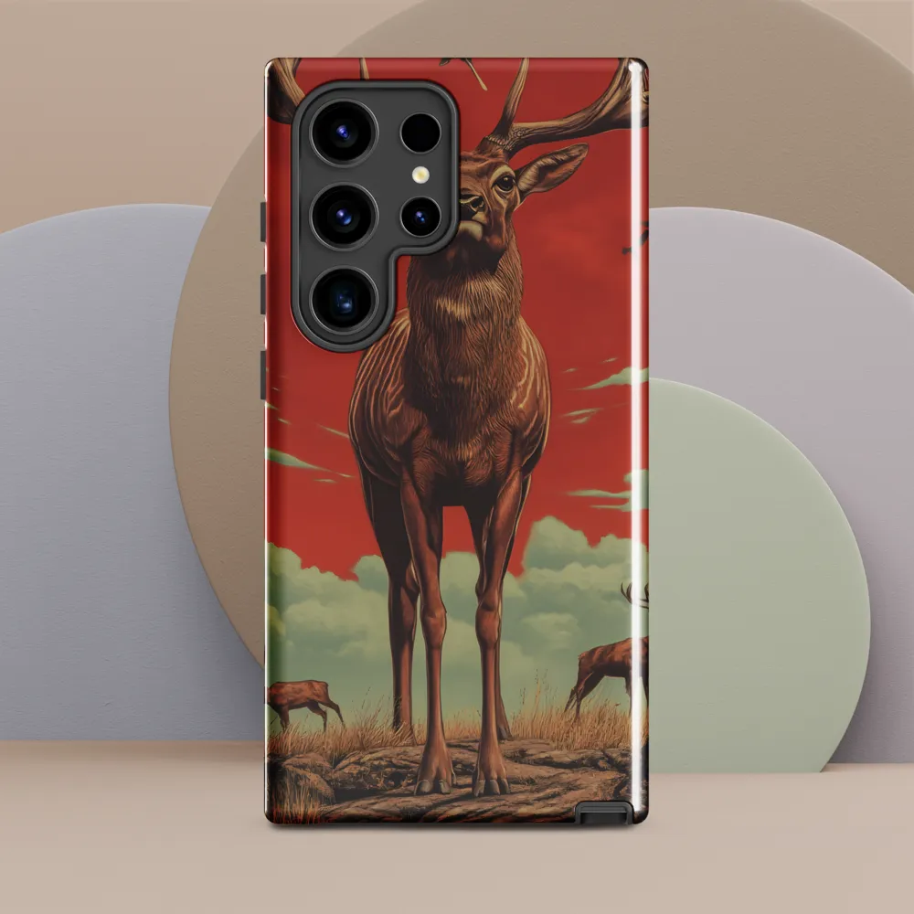 Majesty in Red: The Stalwart Stag