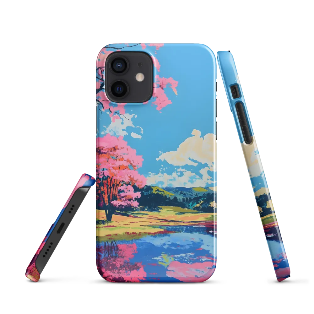 Reflections of a Pink Dreamscape | Phone Case |  12 | Snap Case | Glossy