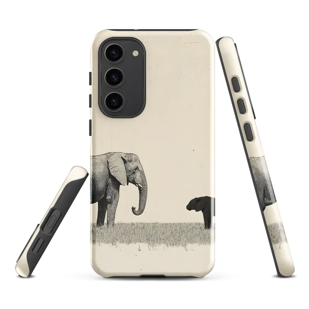 Contrasting Companions | Phone Case |  S23 Plus | Tough Case | Glossy