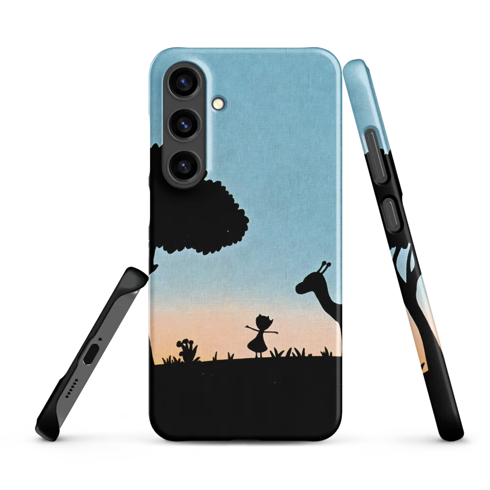 Curiosity in the Silhouette | Phone Case |  S24 Plus | Snap Case | Matte