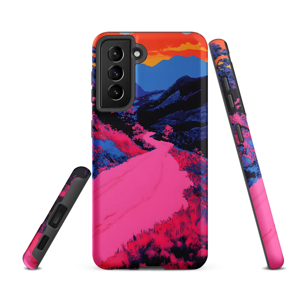 Ethereal Landscape in Vivid Hues