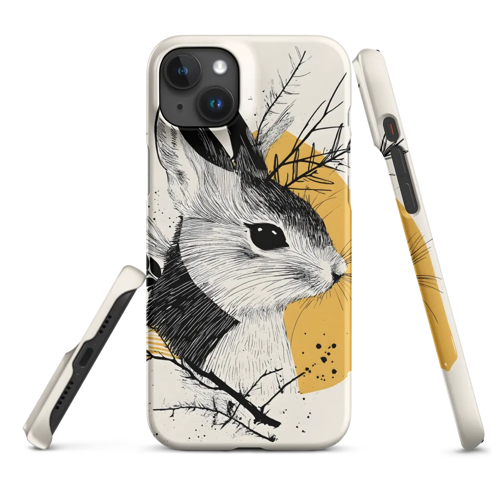 Ethereal Rabbit: A Study in Line Art