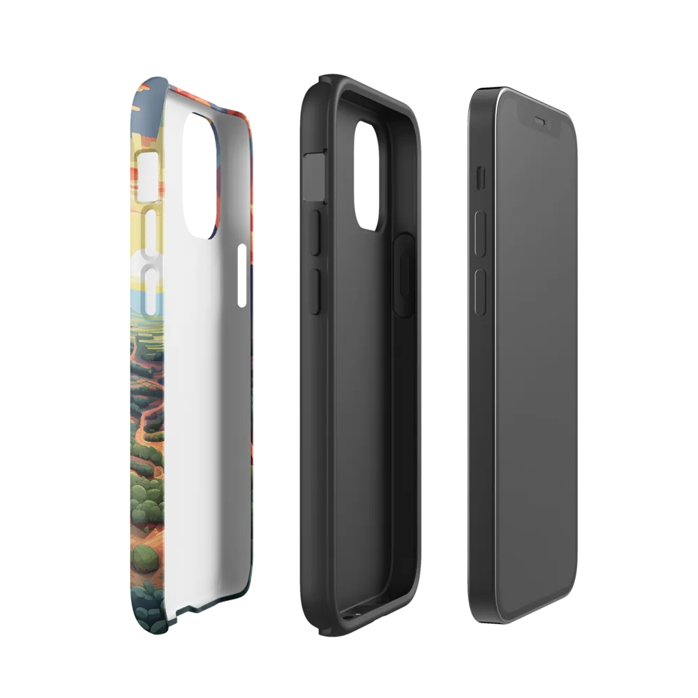 Desert Serenity at Dusk | Phone Case |  12 mini | Tough Case | Matte
