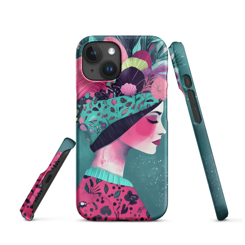 Whimsical Floral Portrait