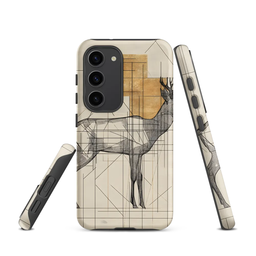 Geometric Elegance: The Majestic Deer