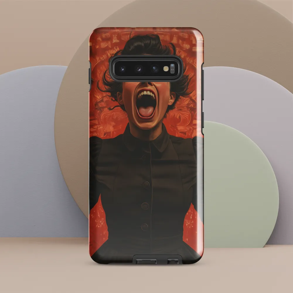 The Fury of Expression | Phone Case |  S10 Plus | Tough Case | Glossy