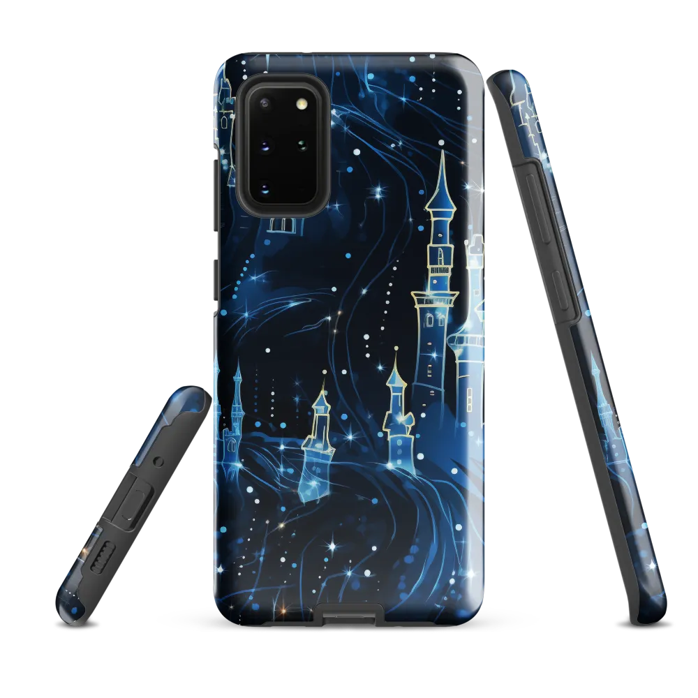 Dreamy Castles in a Starry Sky