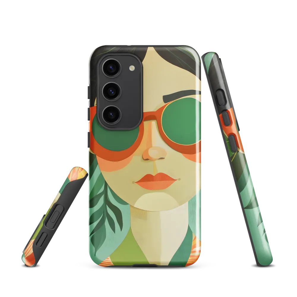 Bold Serenity: A Modern Portrait