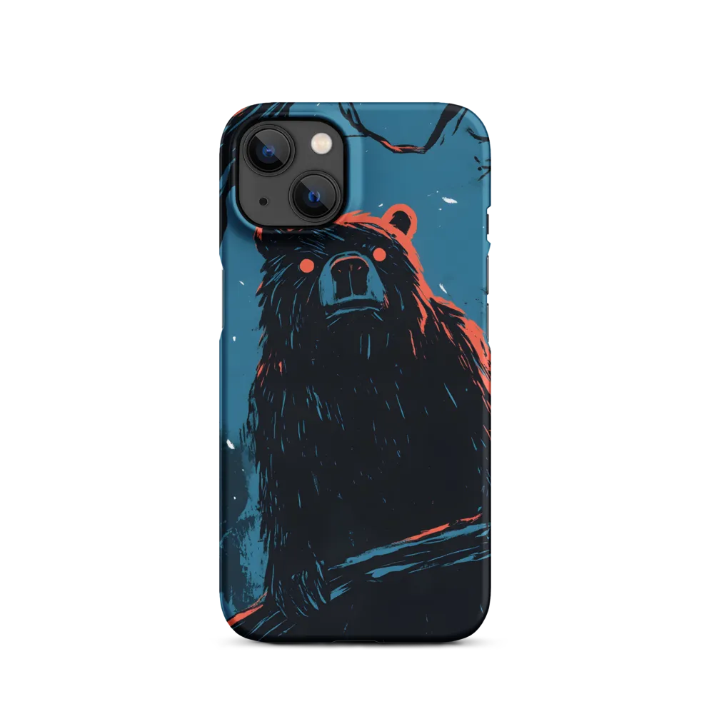 Eerie Majesty: A Bear in the Night