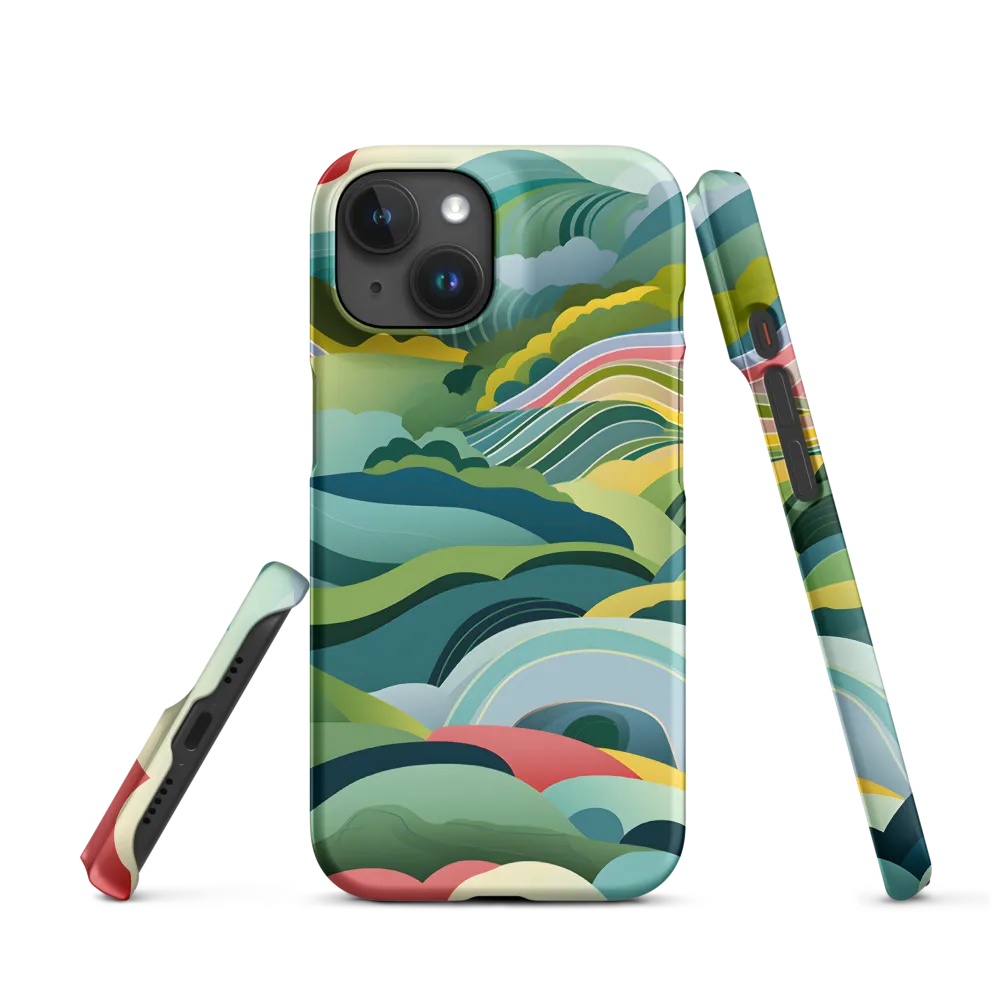 Waves of Serenity | Phone Case |  15 | Snap Case | Matte