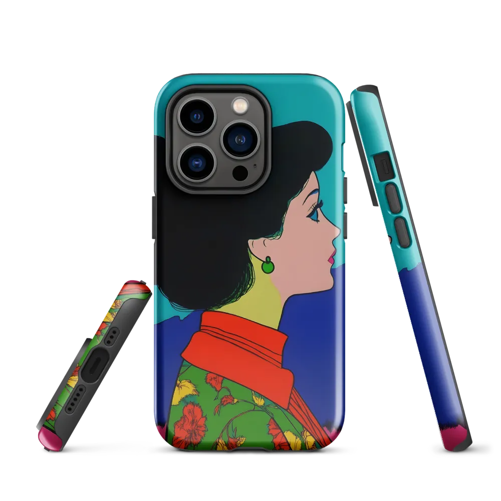 Whispers of Color: A Pop Art Portrait