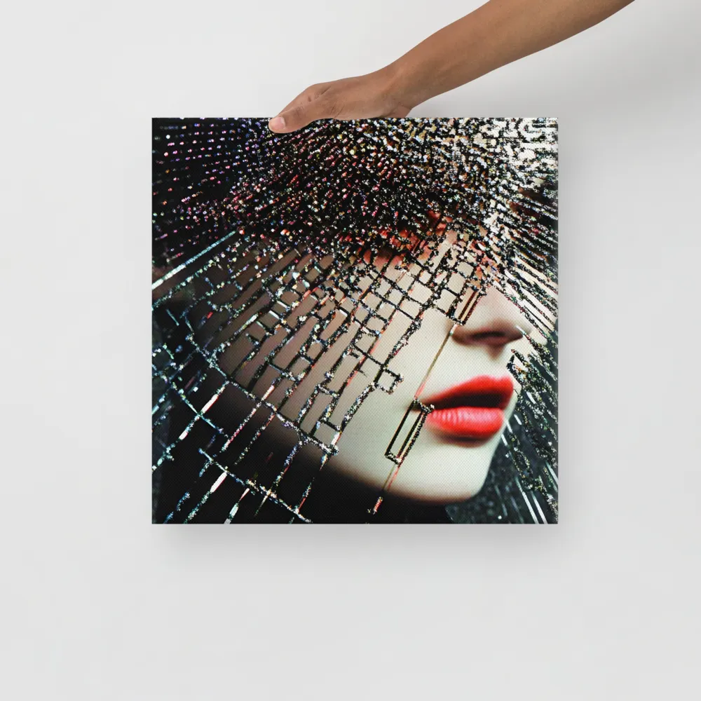 Fractured Identity | Canvas | 16″×16″