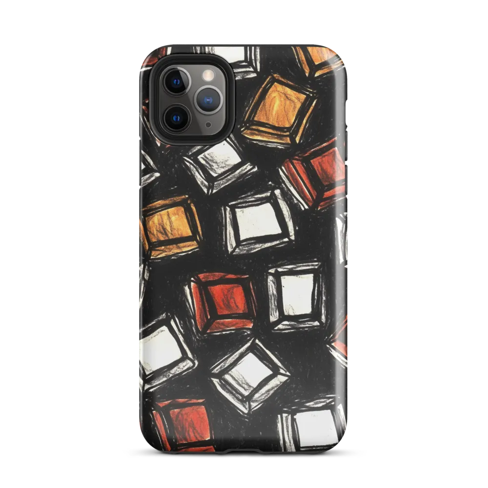 Reflections in Geometric Form | Phone Case |  11 Pro Max | Tough Case | Glossy