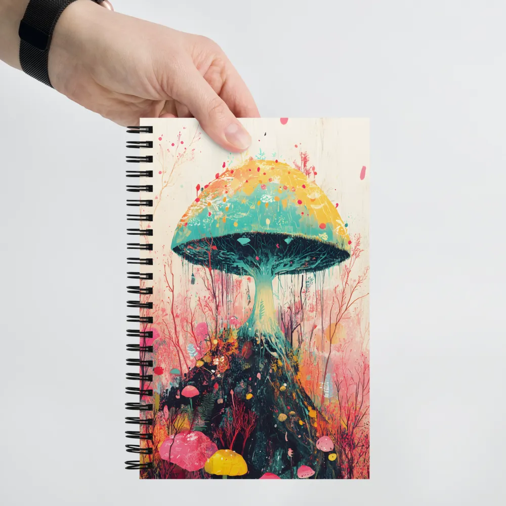 Whimsical Mushroom Forest | Spiral Notebook