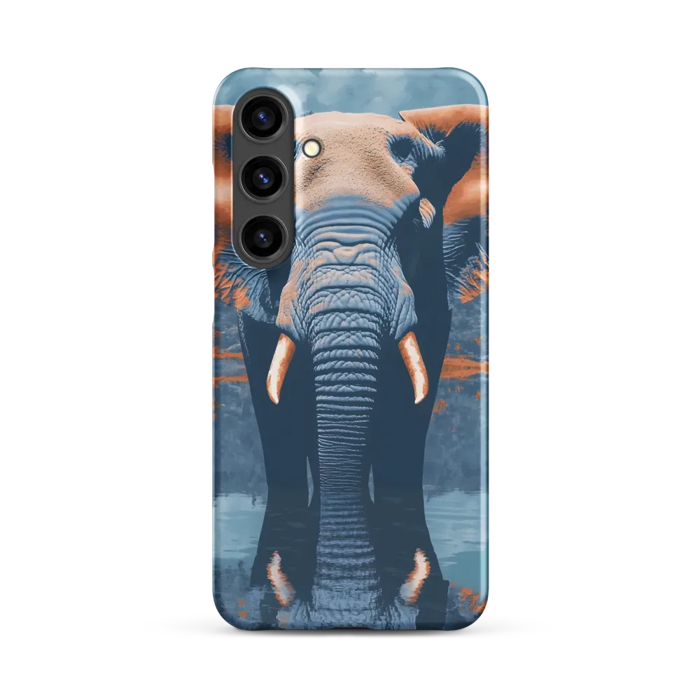 Majestic Reflection: The Elephant's Serenade