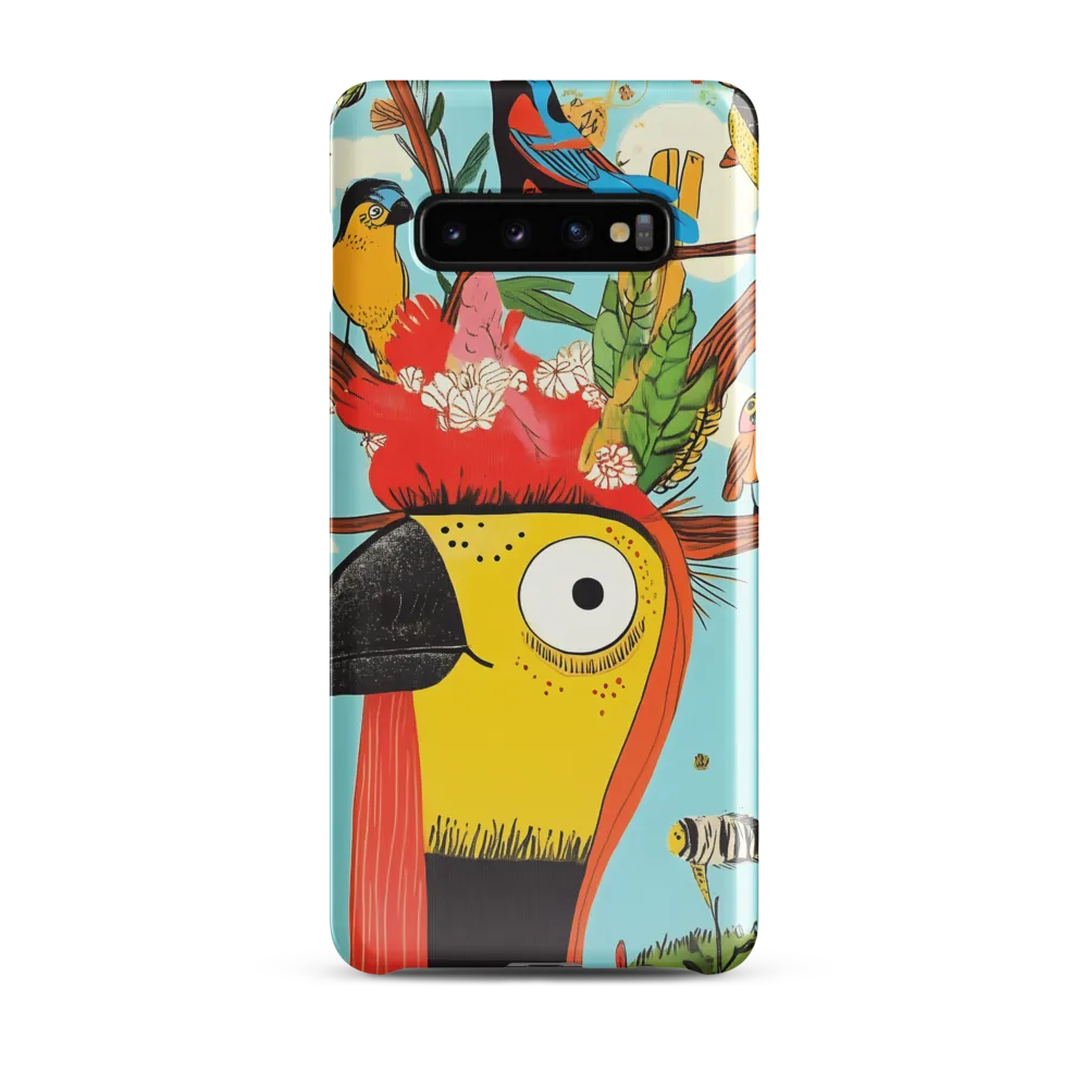 Harmony of Feathered Friends | Phone Case |  S10 Plus | Snap Case | Glossy