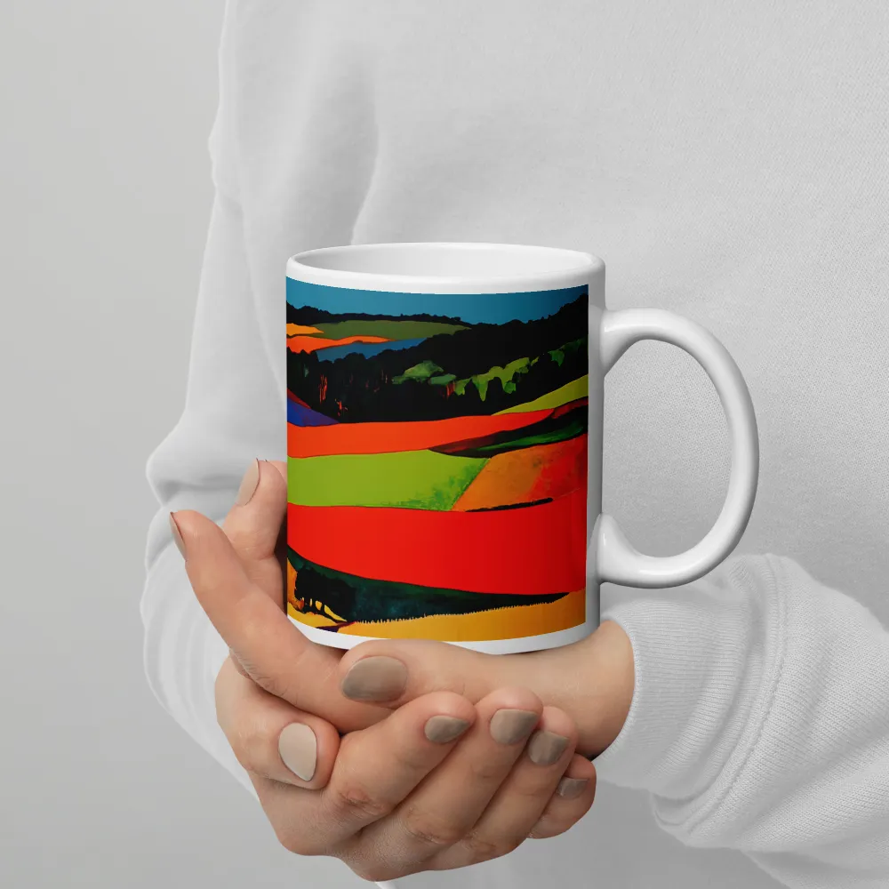 Vibrant Countryside | Mugs | Multiple Sizes & Colors