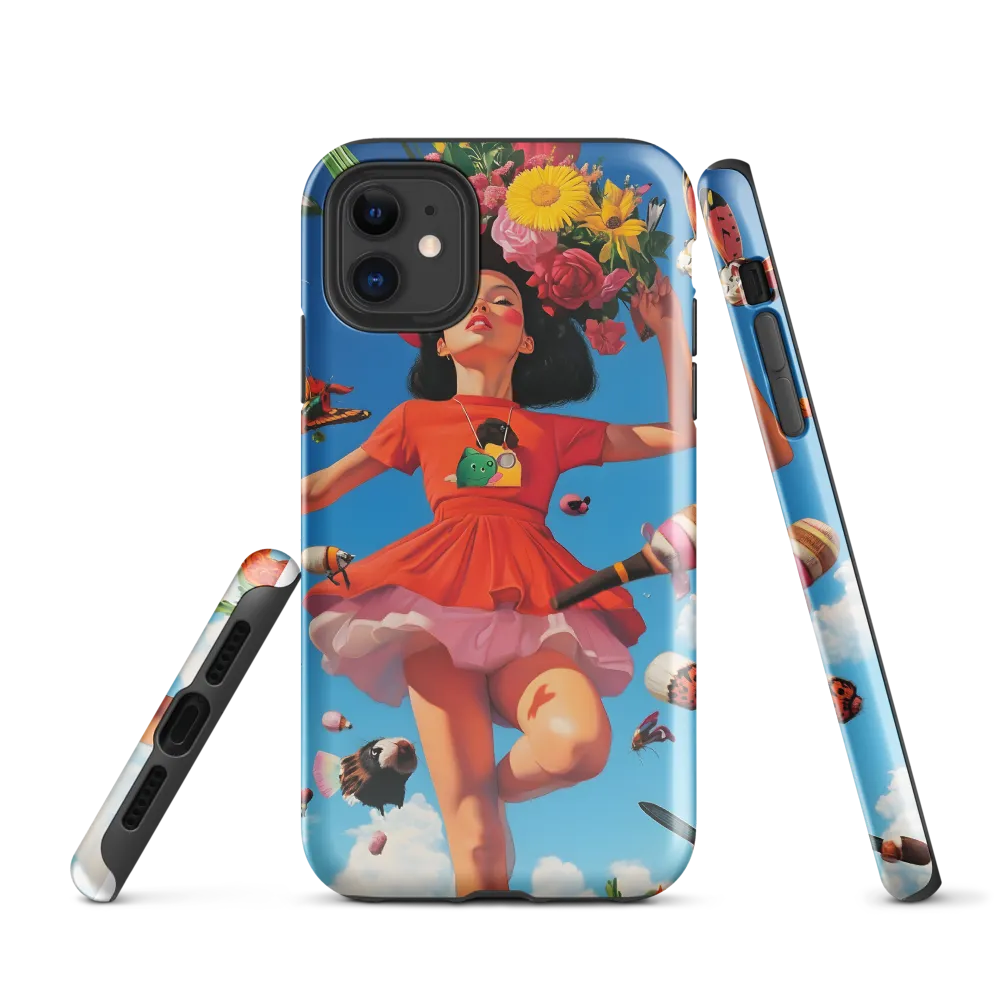 Joyful Whimsy | Phone Case |  11 | Tough Case | Glossy
