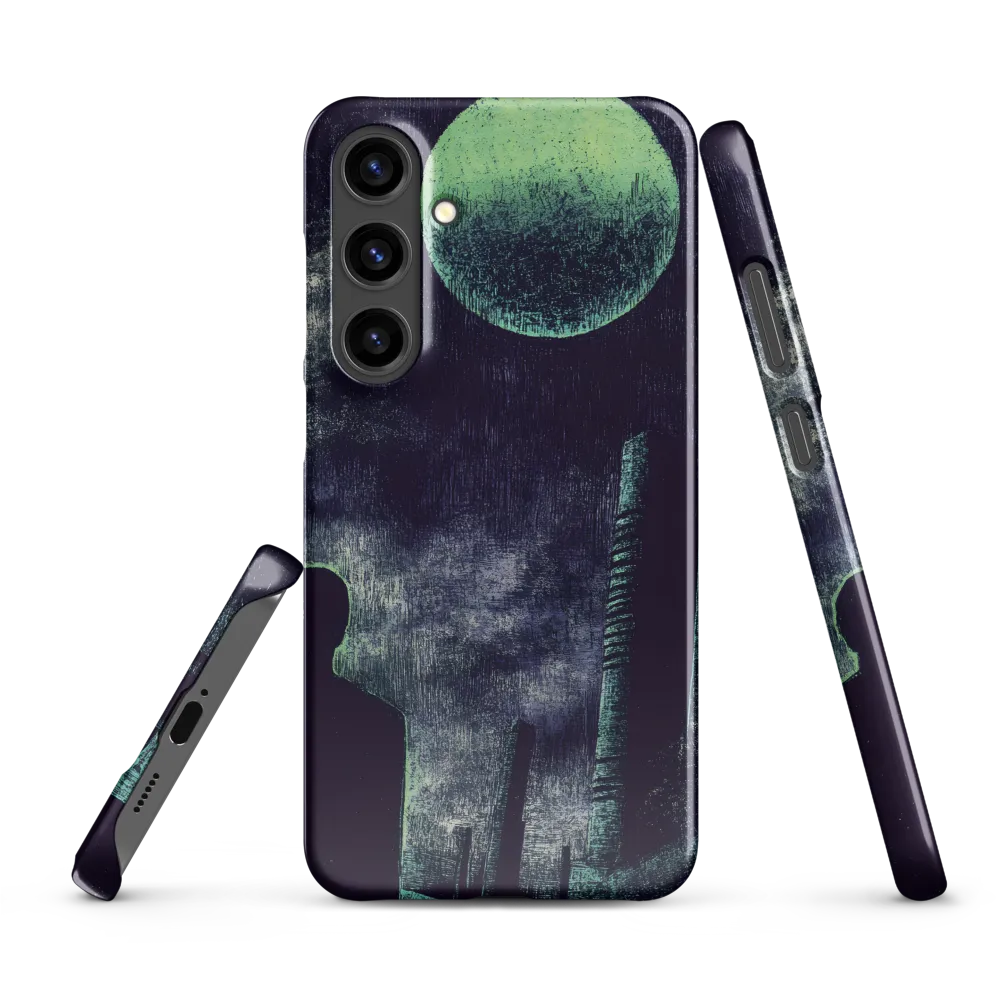 Lunar Solitude | Phone Case |  S24 Plus | Snap Case | Glossy