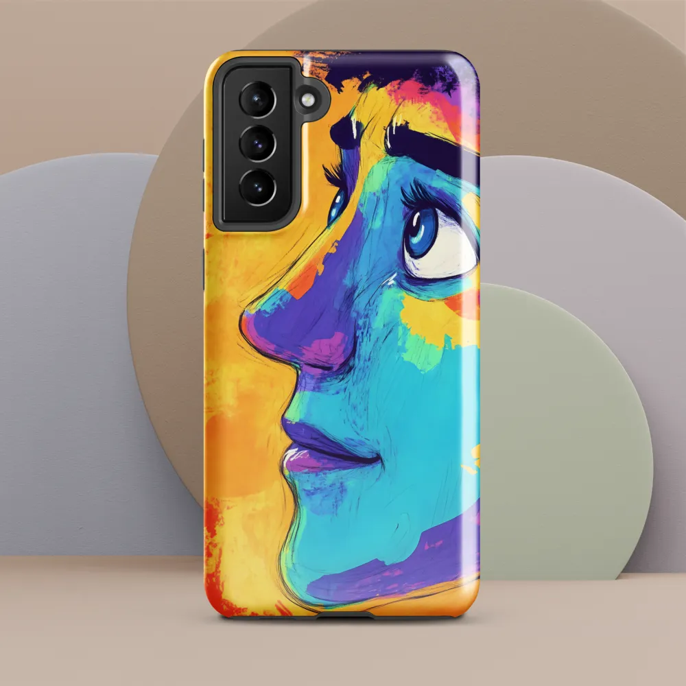 Whispers of Curiosity | Phone Case |  S21 Plus | Tough Case | Glossy