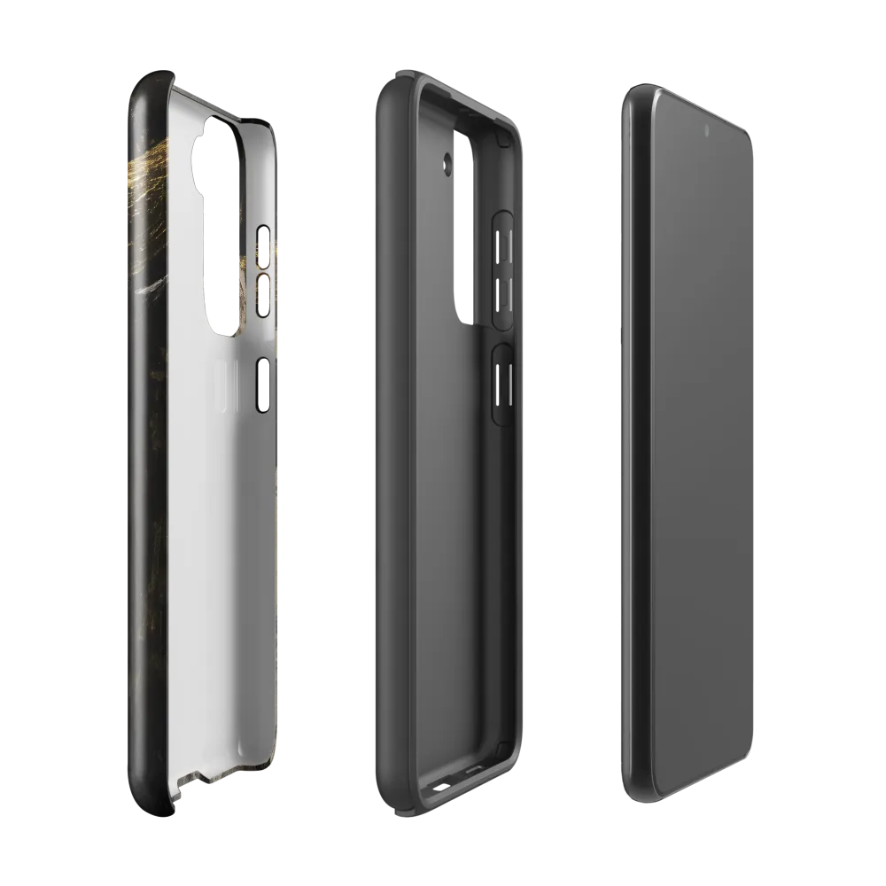 Majestic Bull: The Power in Black and Gold