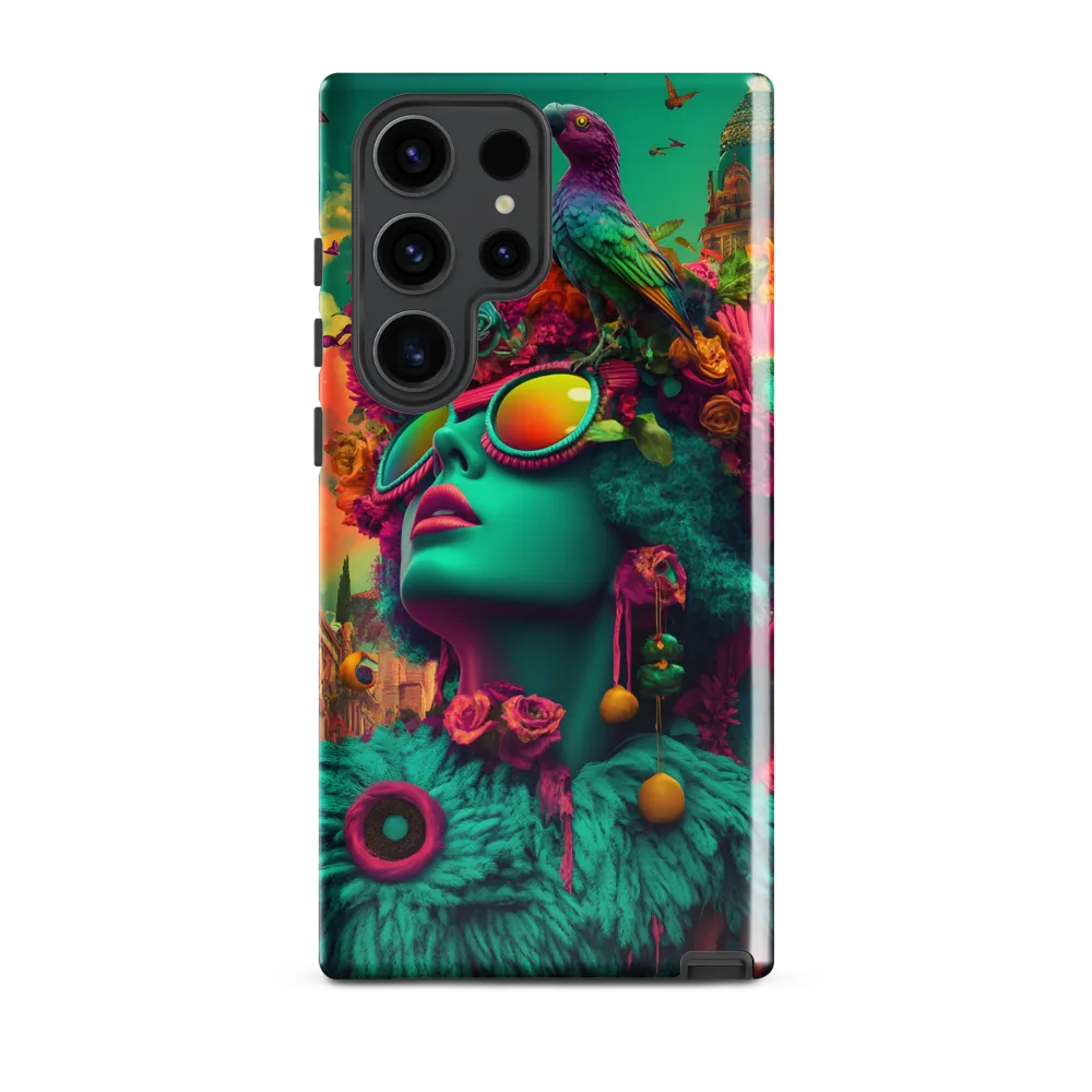Whimsical Flora | Phone Case |  S23 Ultra | Tough Case | Glossy