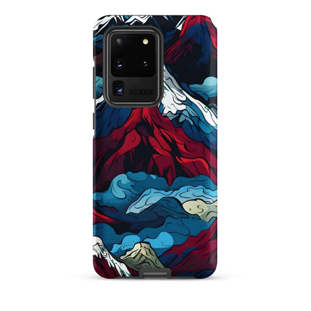 Mountain Majesty: An Abstract Voyage