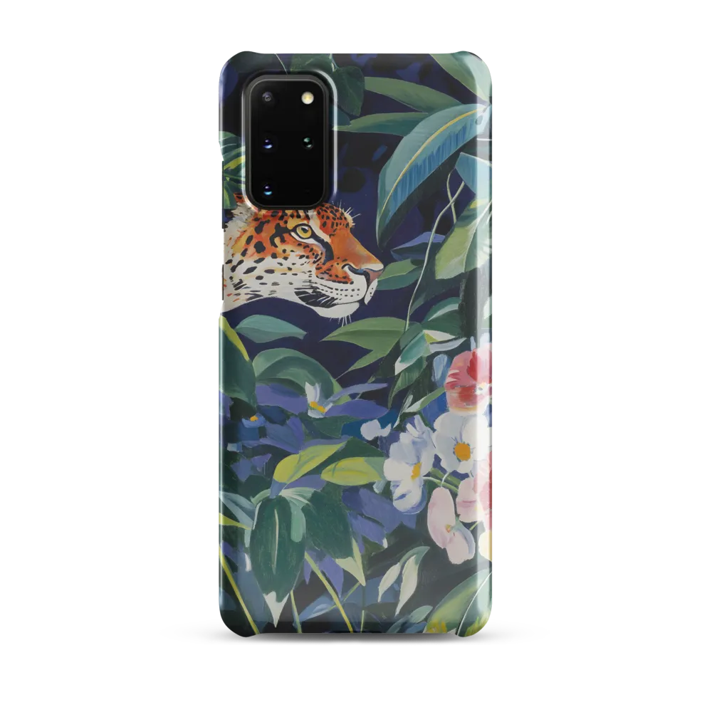 Hidden Majesty: The Jaguar Amongst Tropical Splendor | Phone Case |  S20 Plus | Snap Case | Glossy