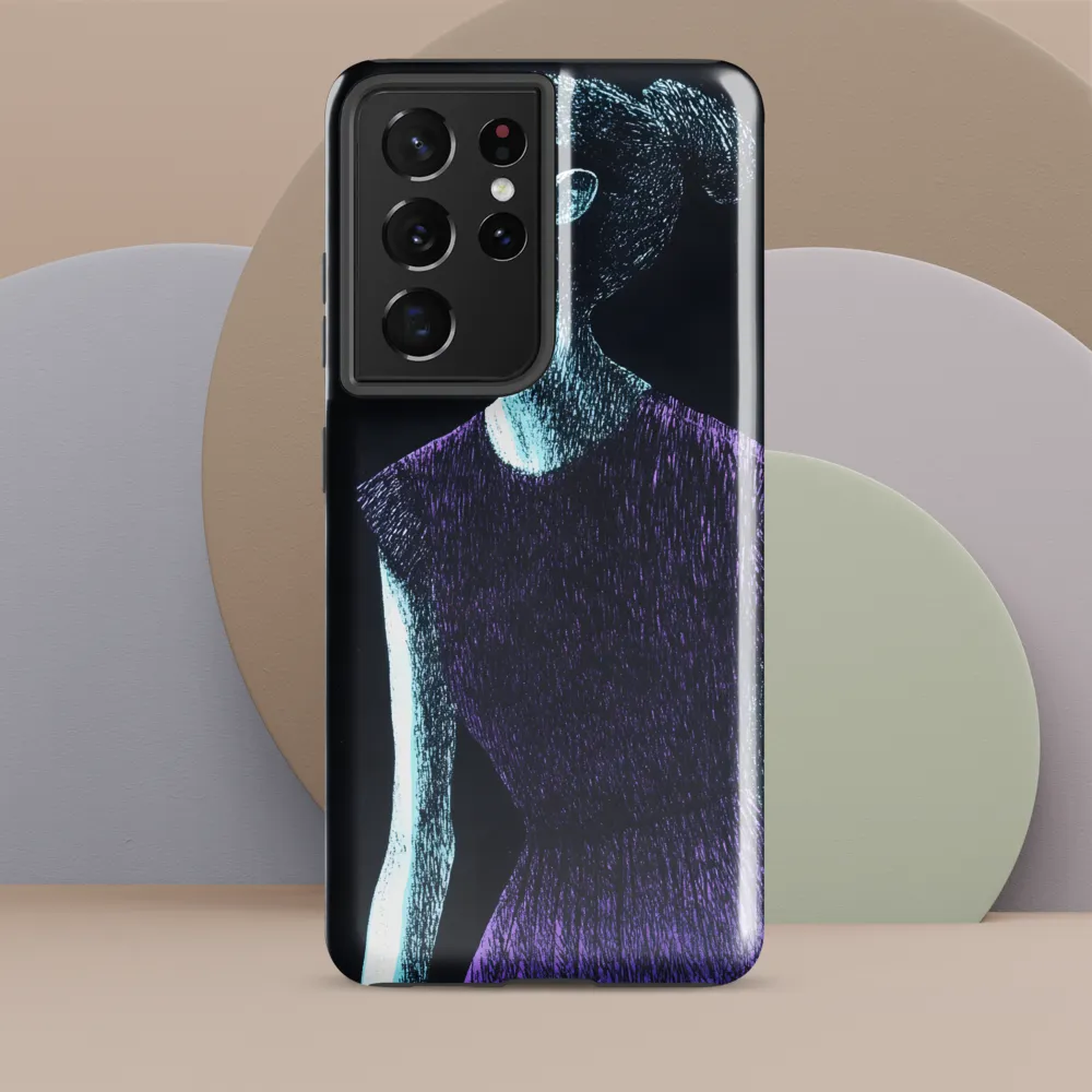 Contemplative Elegance | Phone Case |  S21 Ultra | Tough Case | Glossy