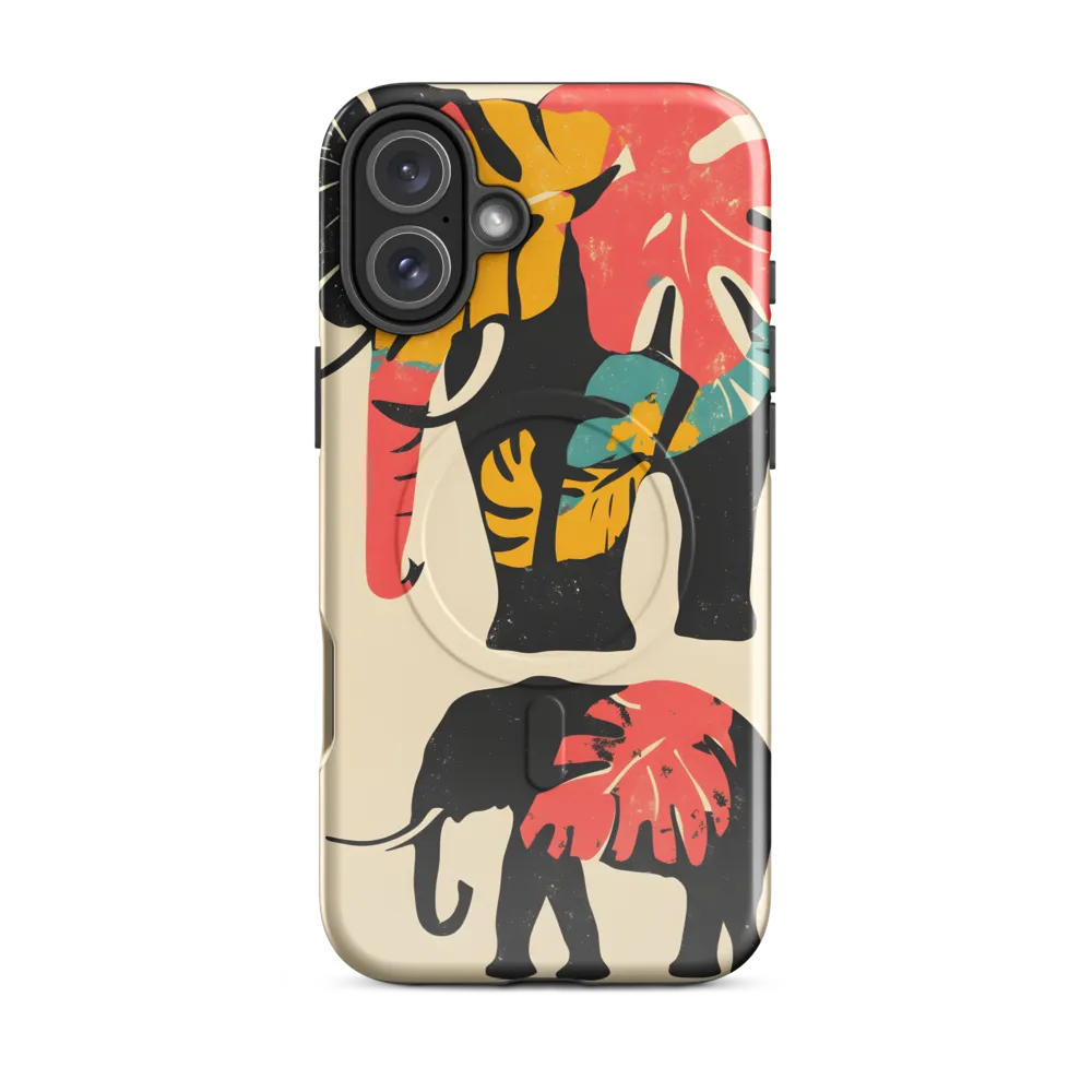 Tropical Elegance: The Elephant's Dance