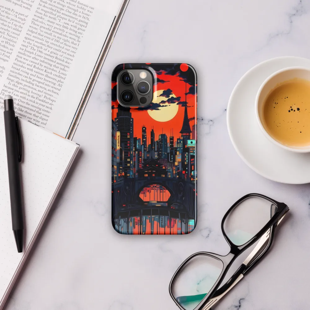 Nightfall in a Neon City