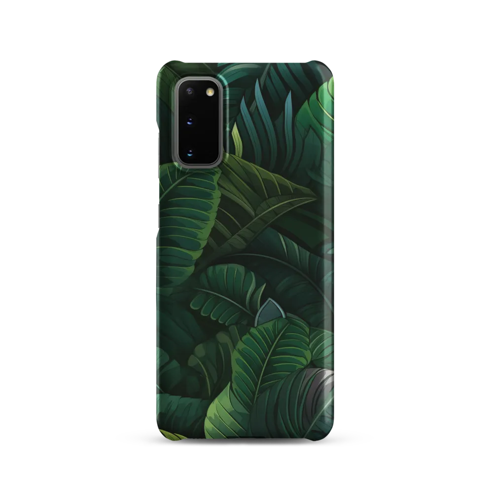 Lush Canopy: A Tropical Foliage Study