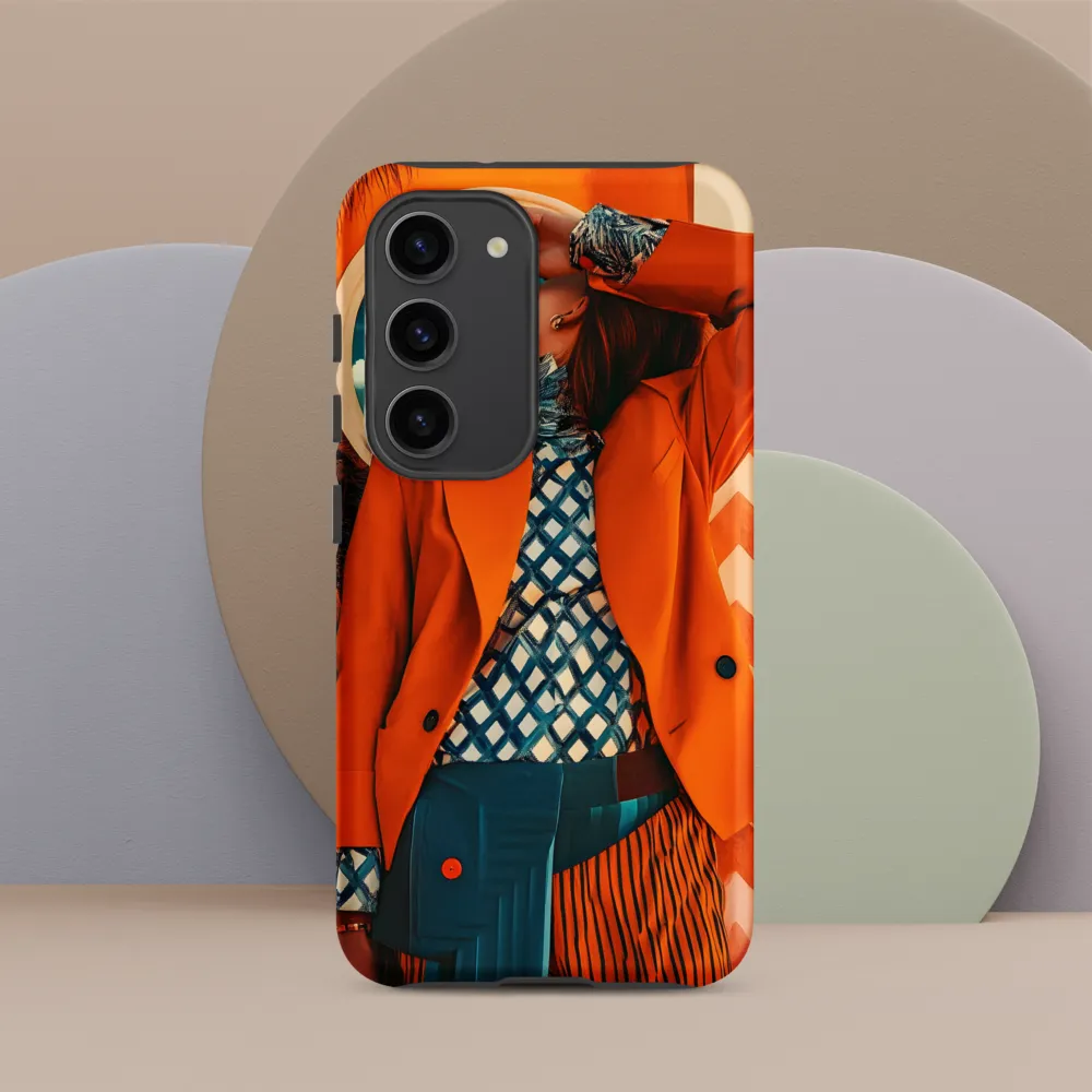 Vibrant Interplay: A Fusion of Fashion and Nature