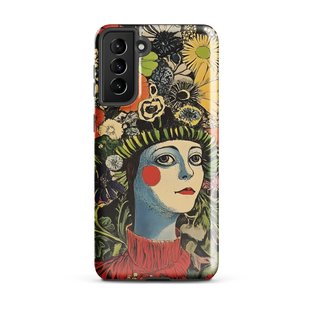 Floral Whimsy: A Portrait of Nature's Embrace