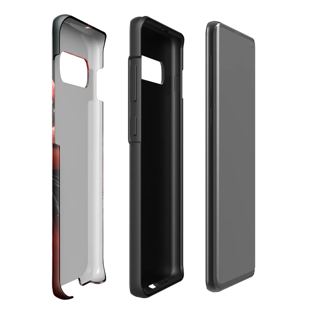 The Bold Cardinal | Phone Case |  S10 Plus | Tough Case | Glossy