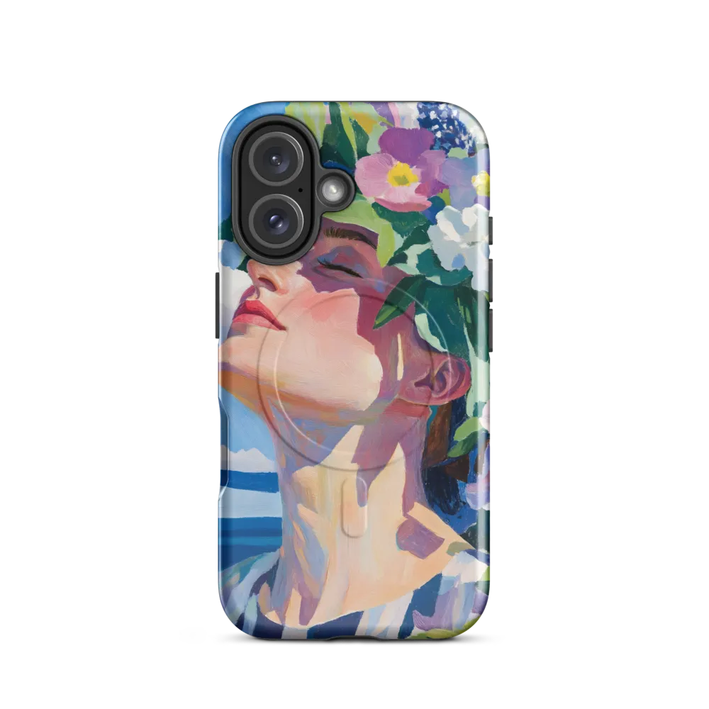 Blossom of Serenity | Phone Case |  16 | MagSafe® Tough Case | Glossy
