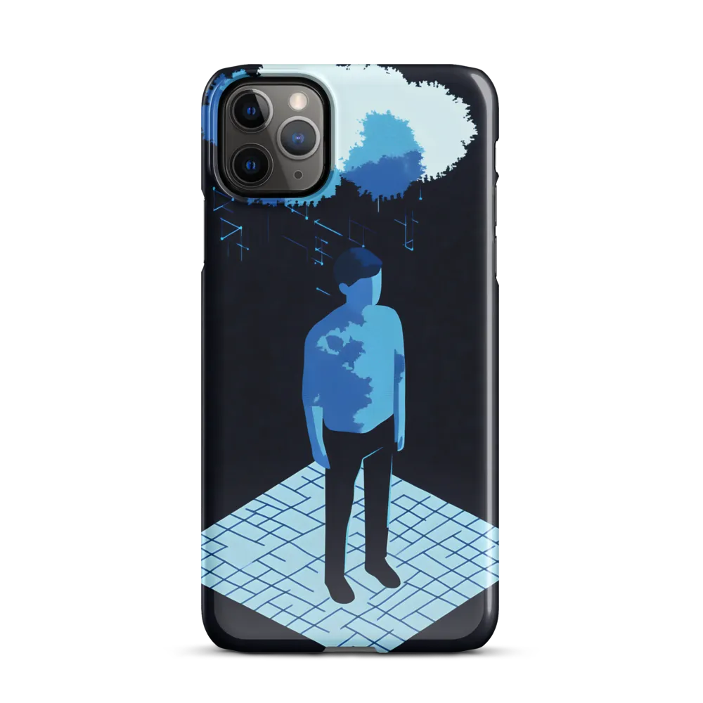 Reflections in Blue | Phone Case |  11 Pro Max | Snap Case | Glossy