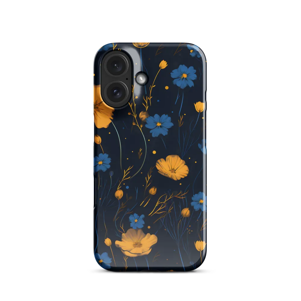 Nocturnal Blossoms | Phone Case |  16 | Snap Case | Glossy