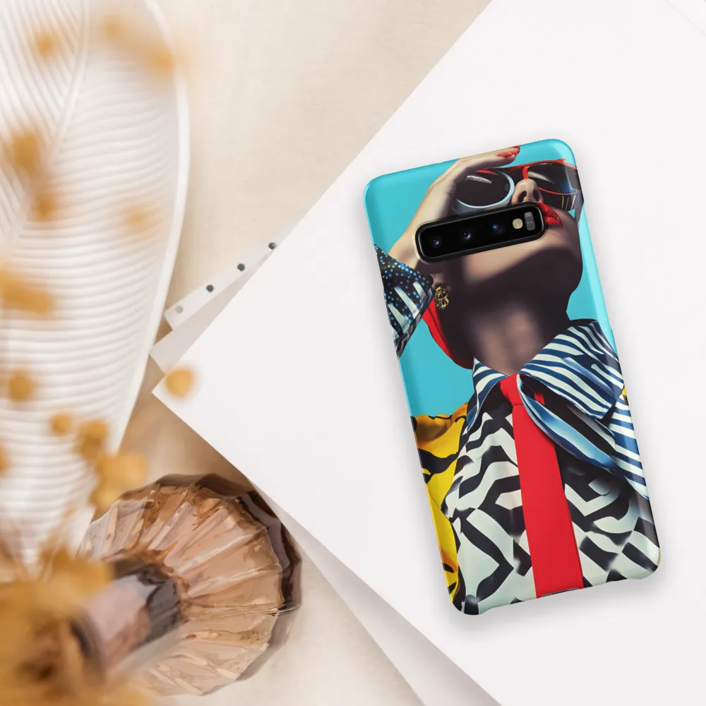 Chic Confidence in Bold Patterns