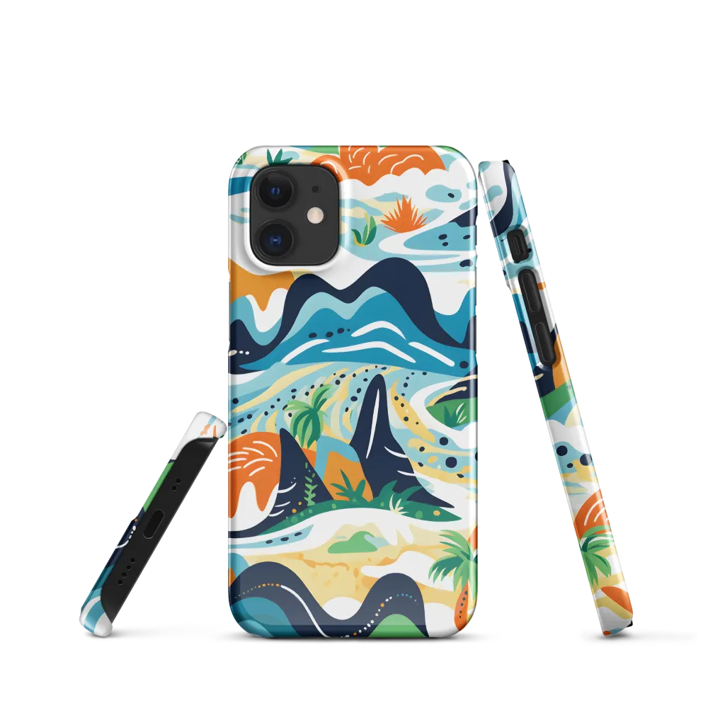 Abstract Tropical Landscape
