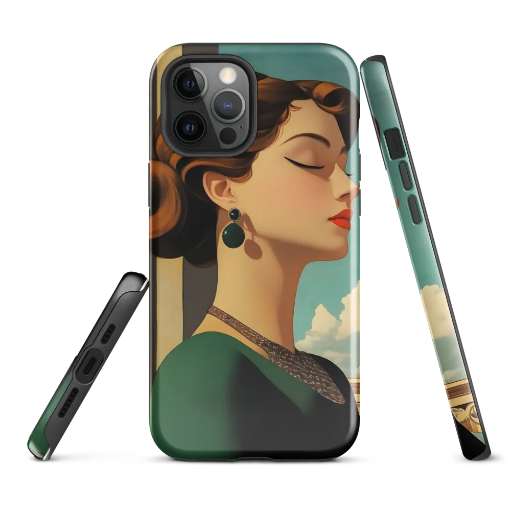 Elegance in Art Deco: A Portrait of Grace