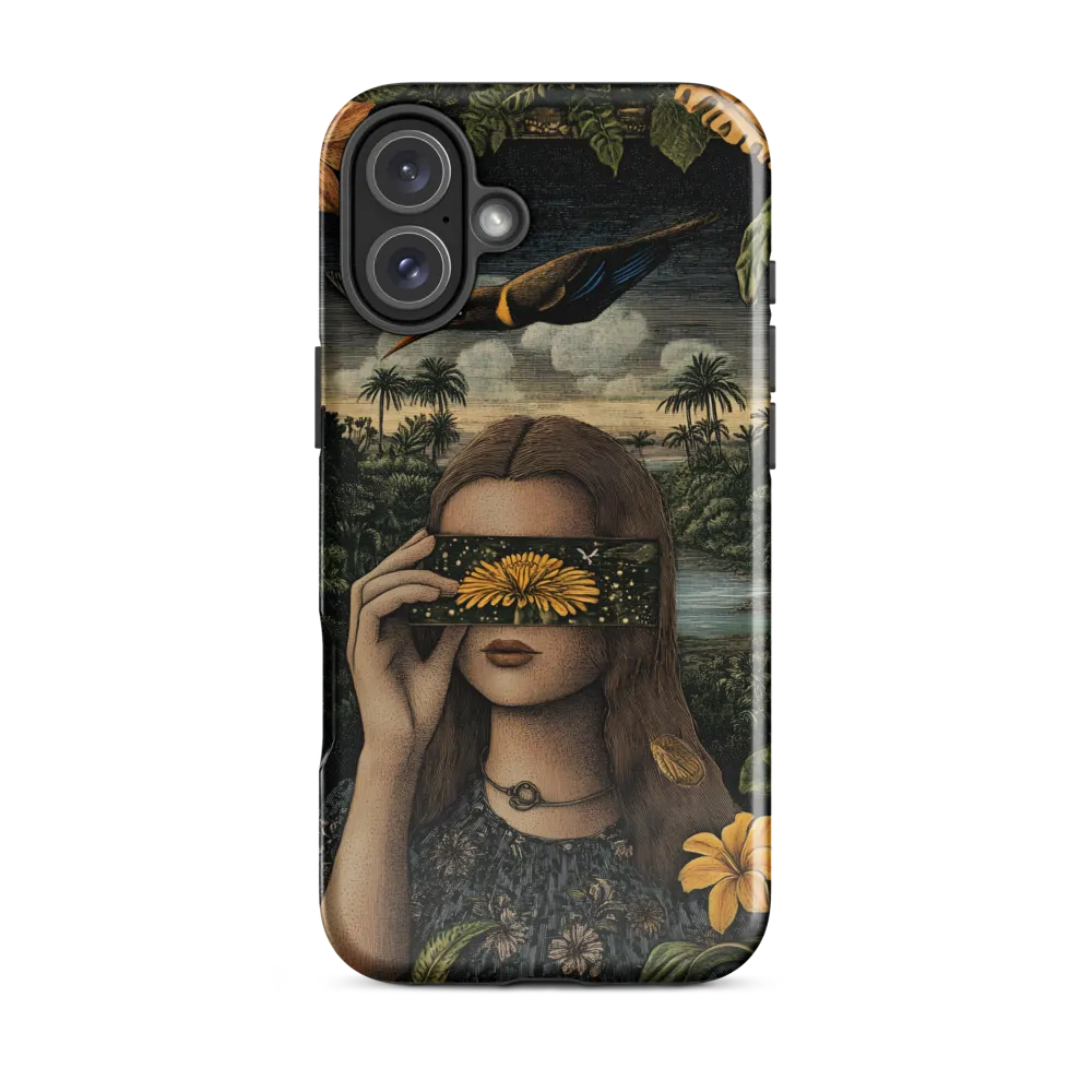 Veil of Nature: A Surreal Embrace