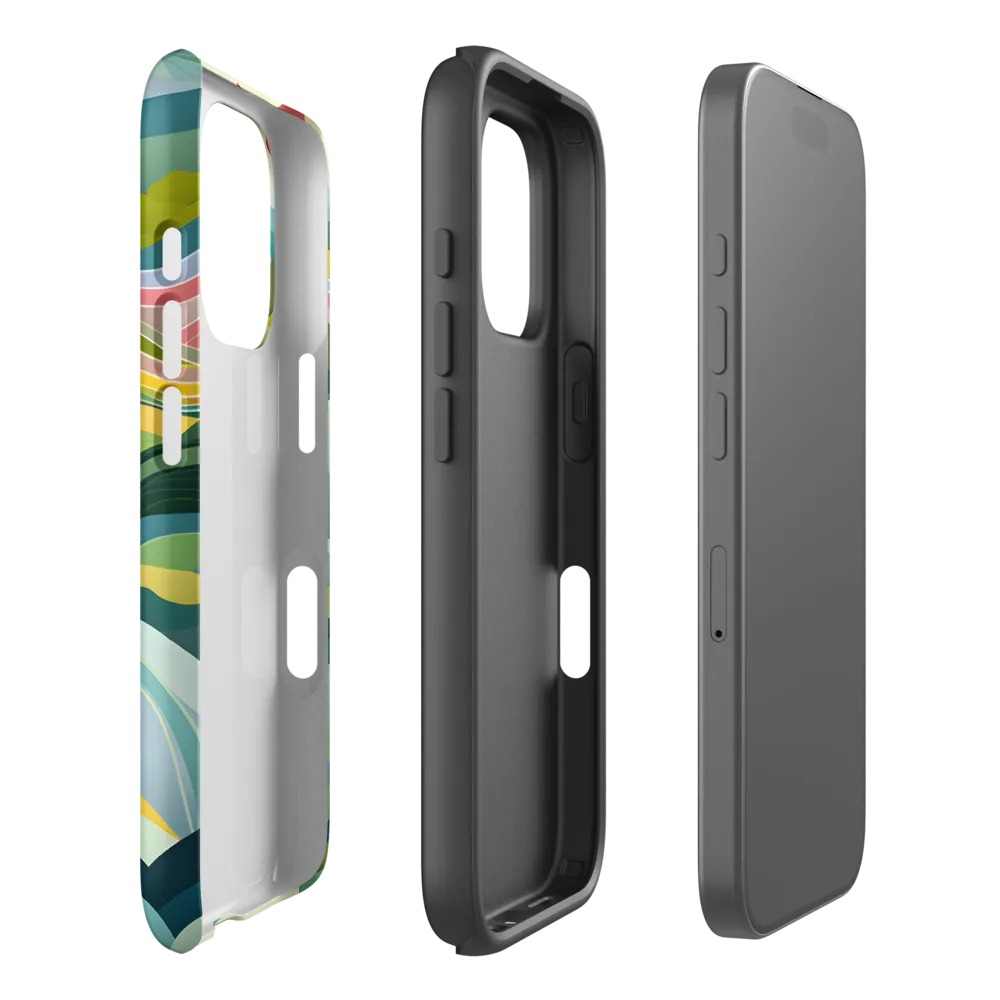 Waves of Serenity | Phone Case |  16 Pro | Tough Case | Matte